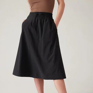 Athleta Black Arrival Skirt